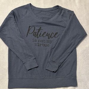 Amazon Women's Blue Sweatshirt